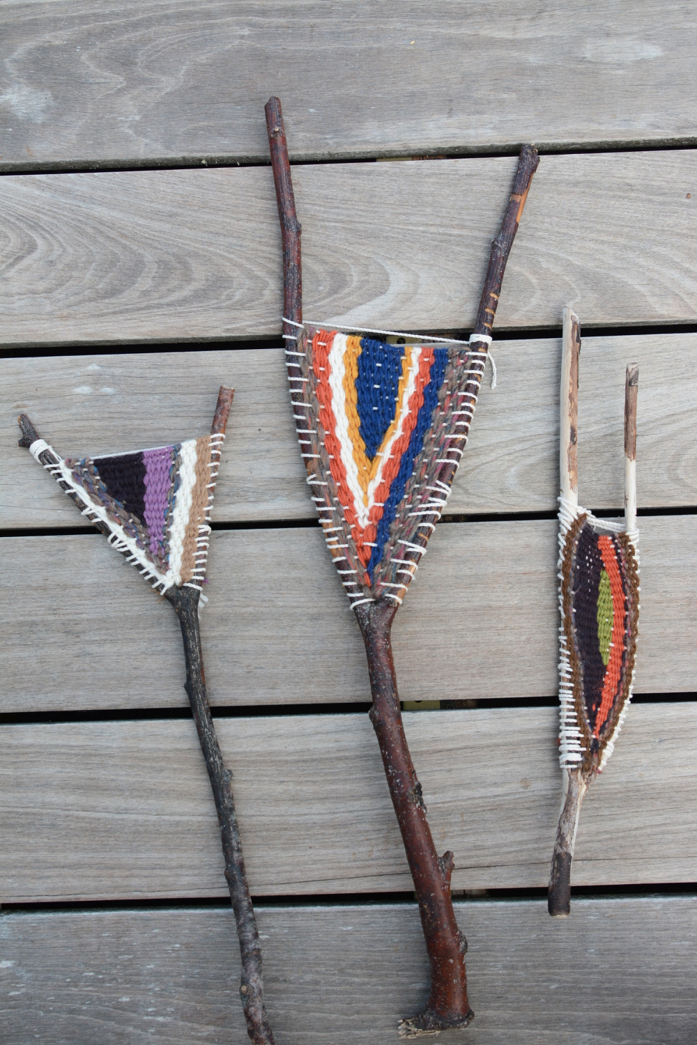 finished stick looms