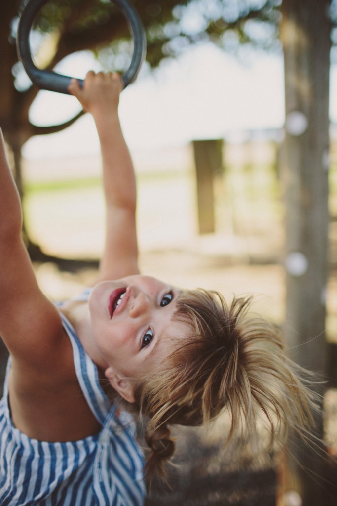 marlow on monkey bars