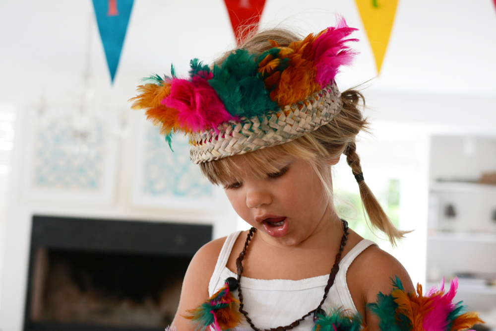 Marlow on her birthday