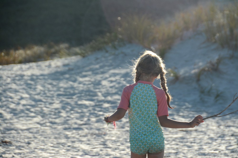 Ivy at Pakiri beach