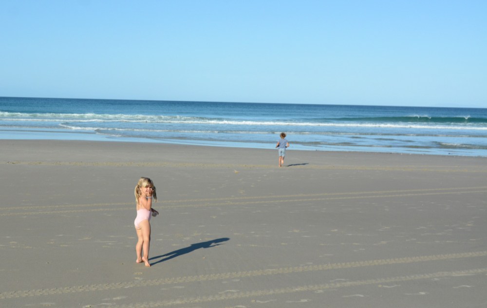 Marlow and Quin at Pakiri