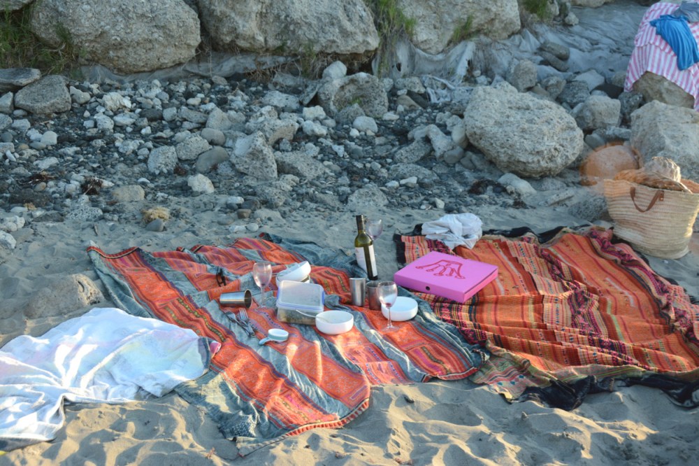 beach picnic