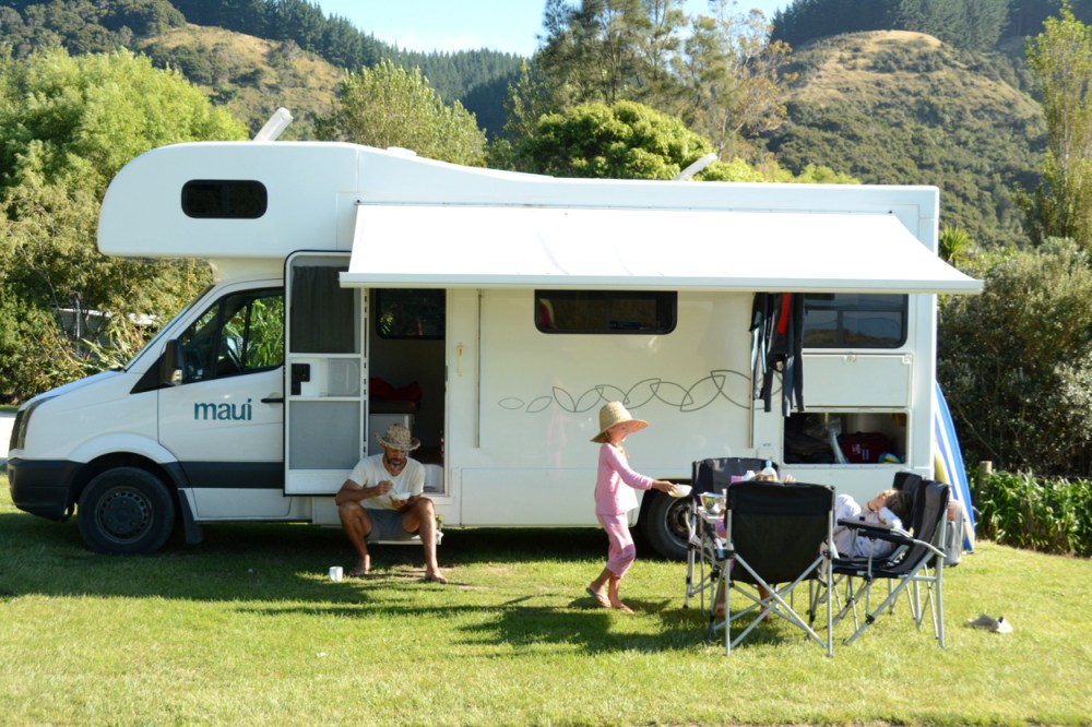 camping at Waipatiki