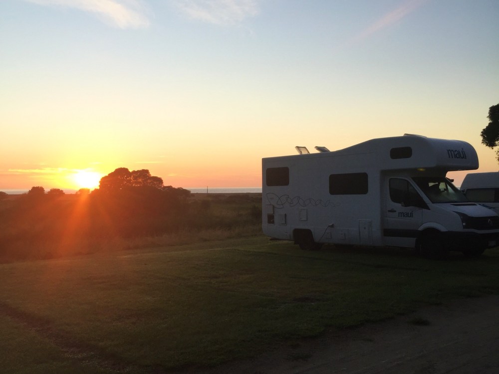 sunrise at Waipatiki