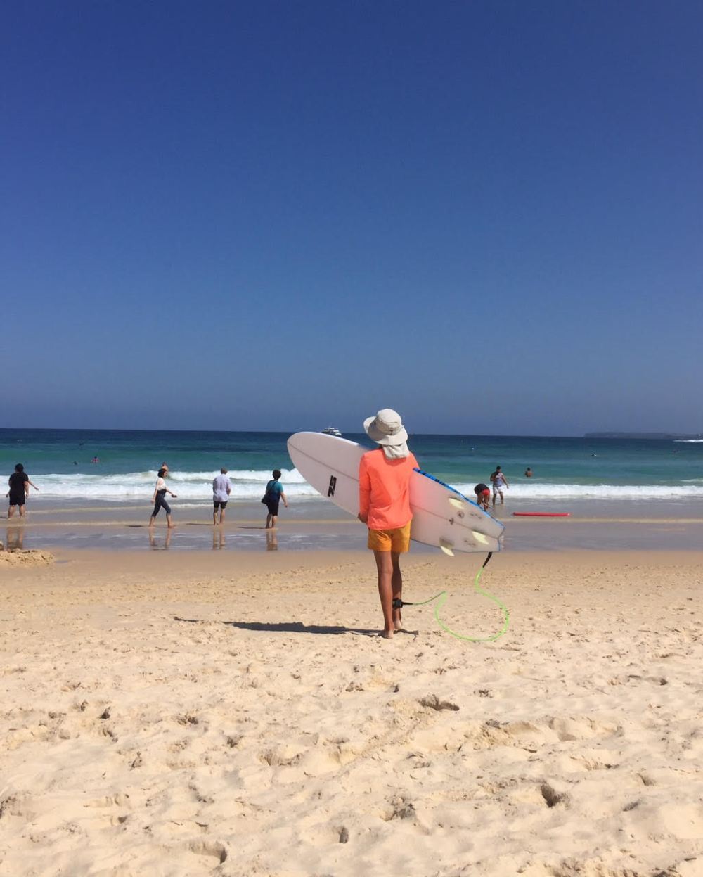 easton surfing on bondi