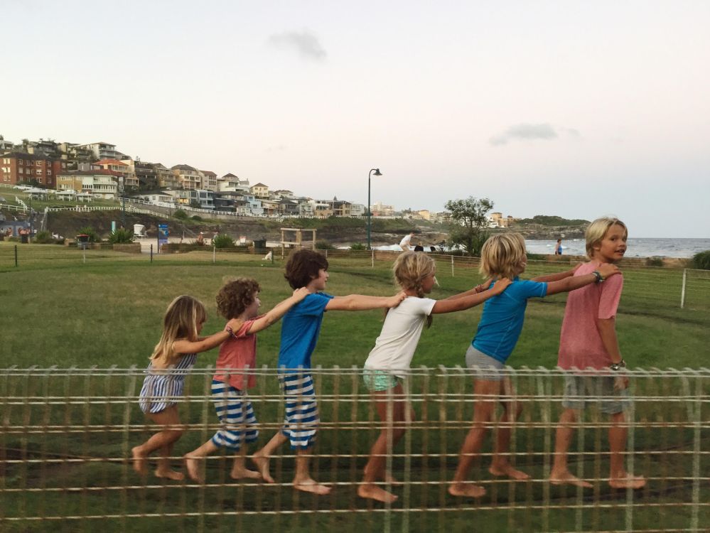 kid train in bronte