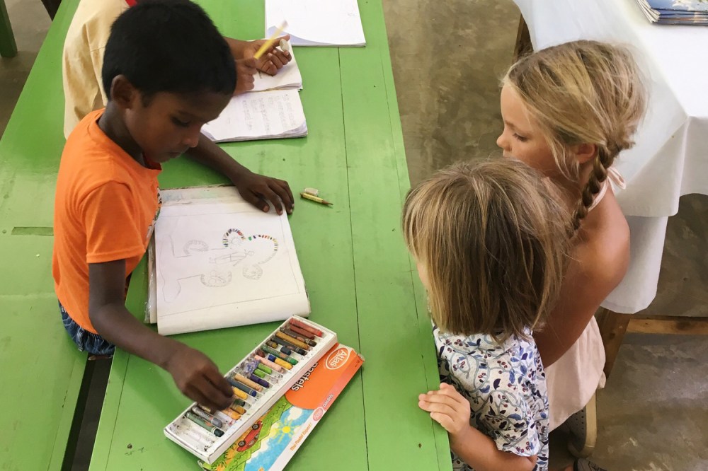 girls at rainbow centre