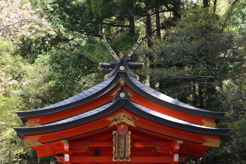 Hakone shrine detail