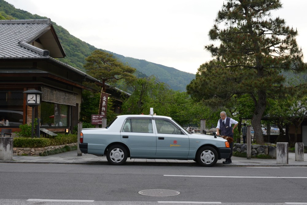 Taxi in Kyoto