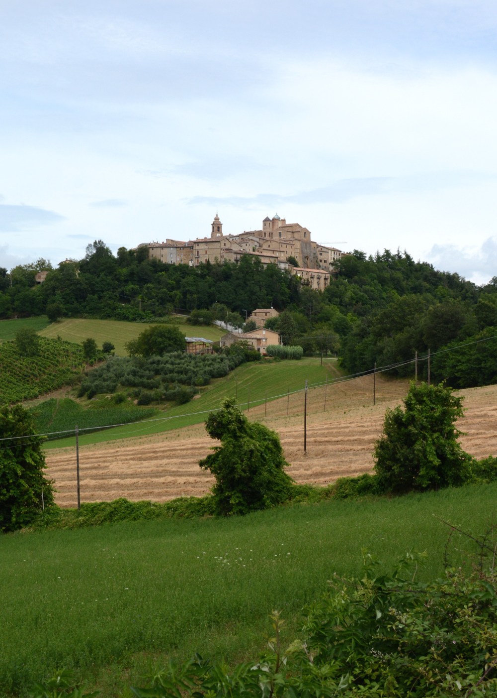 the town of Gualdo, Italy