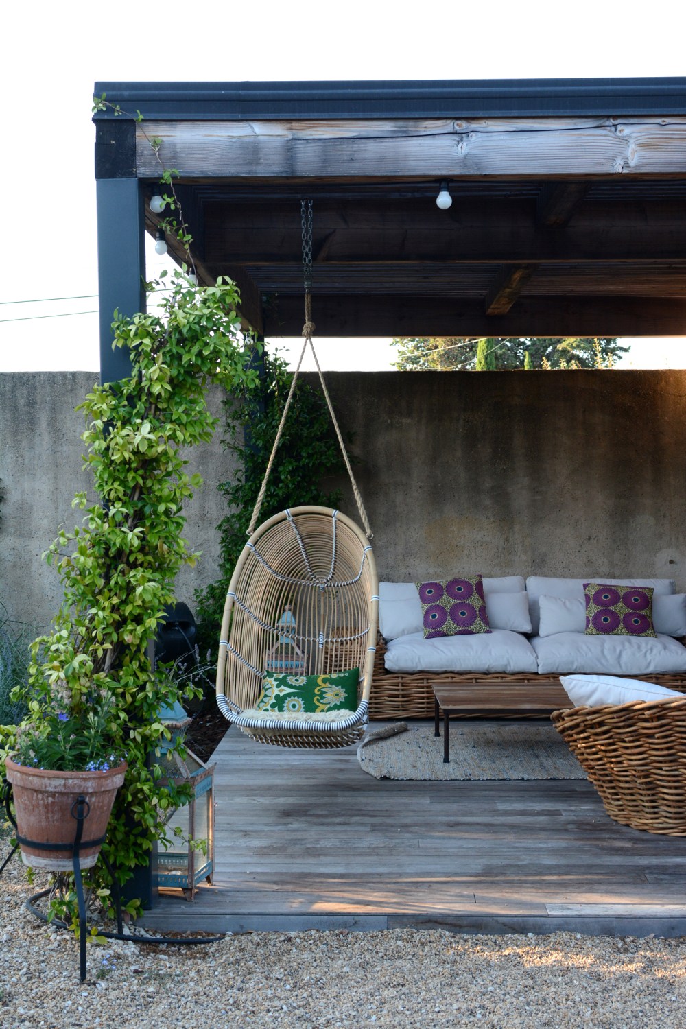 porch at Vanessa's house